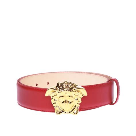 red versace belt reversible|Versace red belt for men.